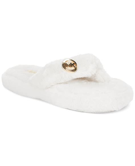 michael kors jet set thong slippers|MICHAEL Michael Kors Slippers for Women .